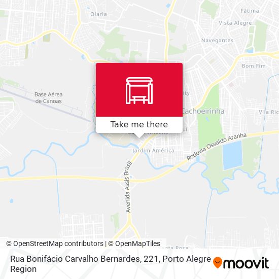 Rua Bonifácio Carvalho Bernardes, 221 map