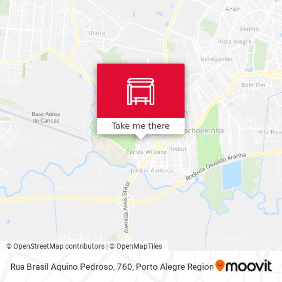 Rua Brasil Aquino Pedroso, 760 map