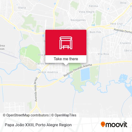 Papa João XXIII map