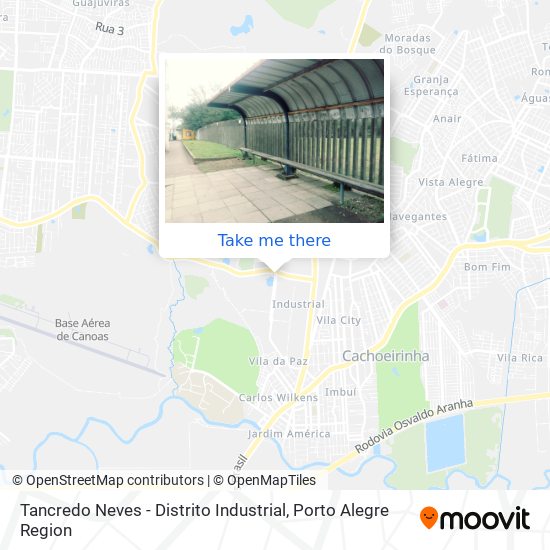 Tancredo Neves - Distrito Industrial map