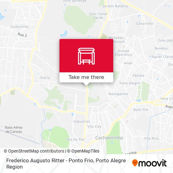 Frederico Augusto Ritter - Ponto Frio map