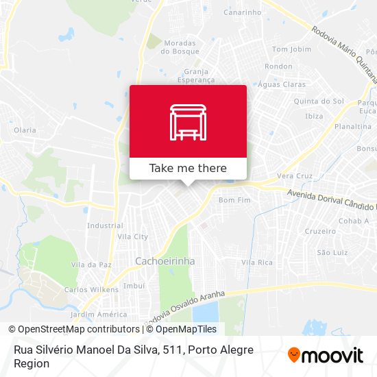 Rua Silvério Manoel Da Silva, 511 map