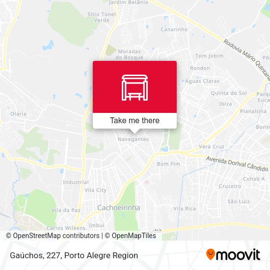 Gaúchos, 227 map