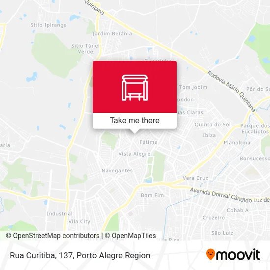 Rua Curitiba, 137 map