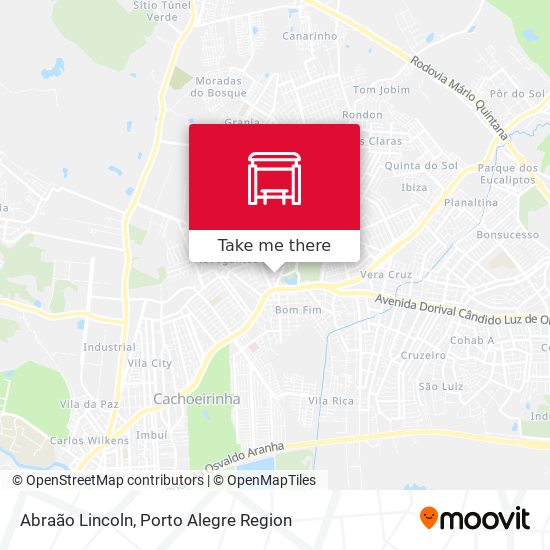 Abraão Lincoln map