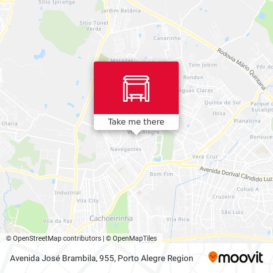 Avenida José Brambila, 955 map