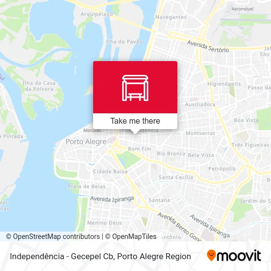 Independência - Gecepel Cb map