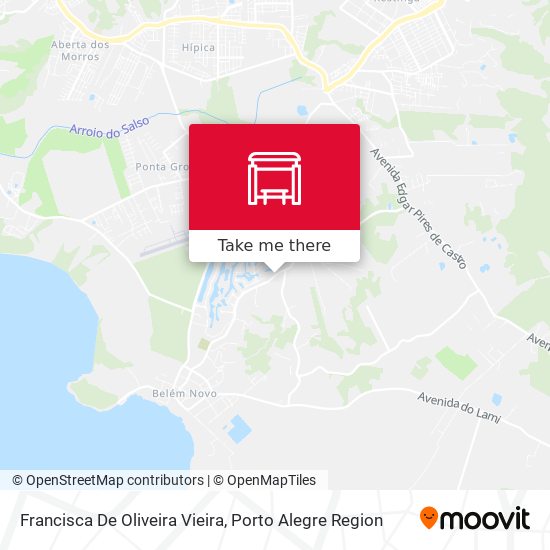 Francisca De Oliveira Vieira map