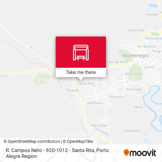 R. Campos Neto -  920-1012 - Santa Rita map