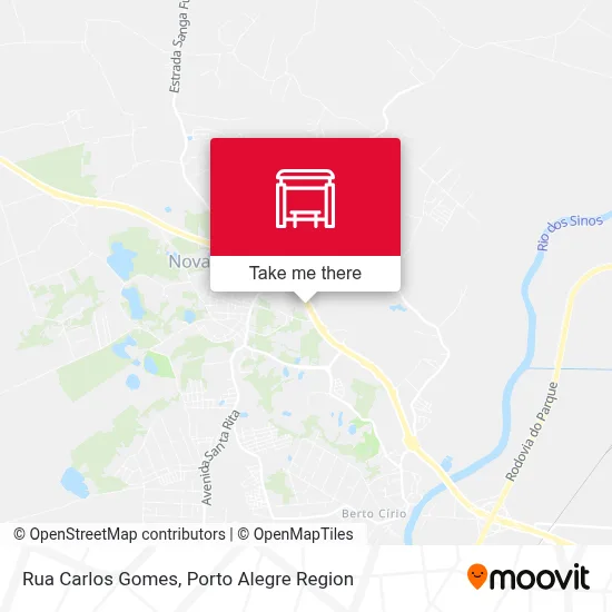 Rua Carlos Gomes map