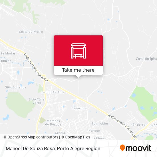 Manoel De Souza Rosa map