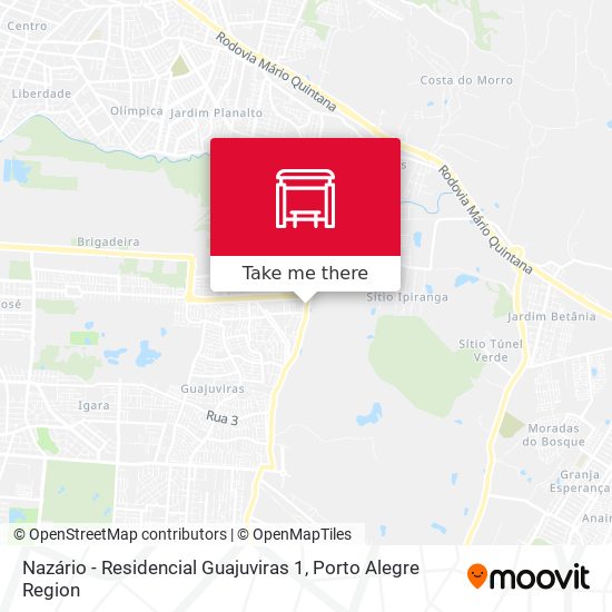 Nazário - Residencial Guajuviras 1 map