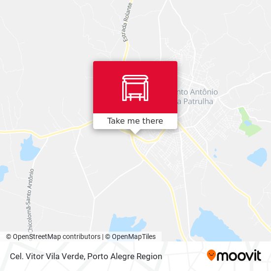 Cel. Vitor Vila Verde map