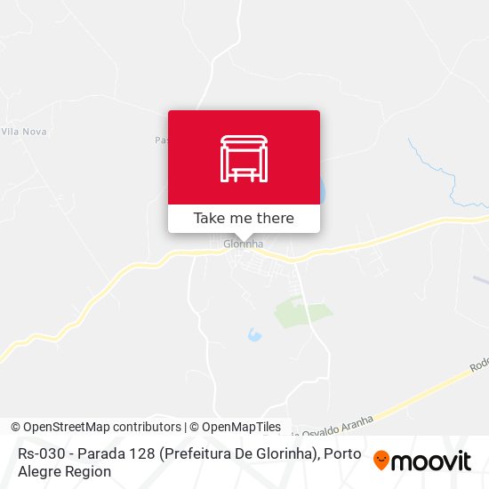 Rs-030 - Parada 128 (Prefeitura De Glorinha) map