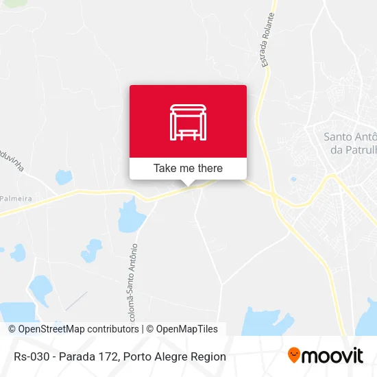 Rs-030 - Parada 172 map