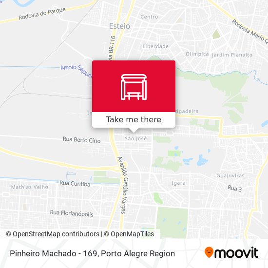 Pinheiro Machado - 169 map