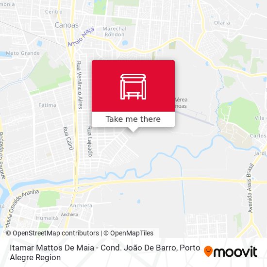 Itamar Mattos De Maia - Cond. João De Barro map