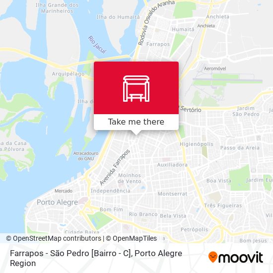 Farrapos - São Pedro [Bairro - C] map