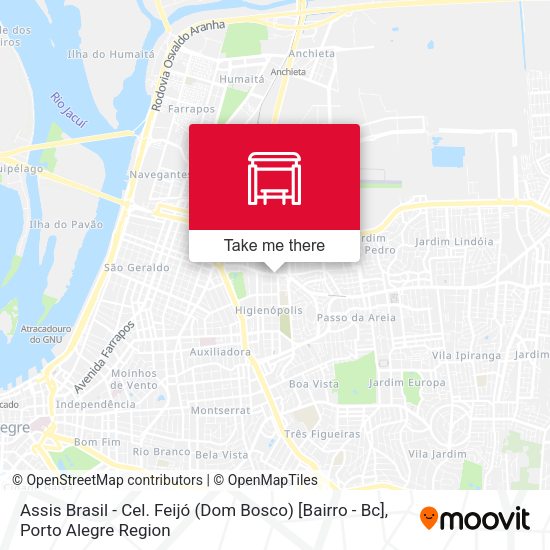 Assis Brasil - Cel. Feijó (Dom Bosco) [Bairro - Bc] map