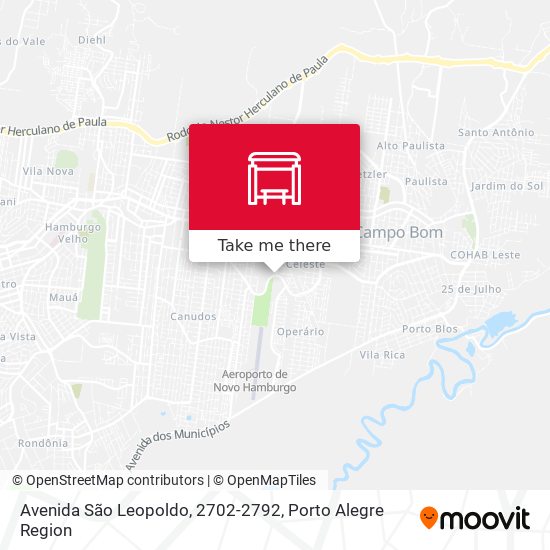 Avenida São Leopoldo, 2702-2792 map