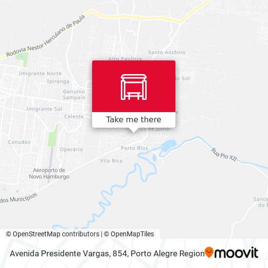 Mapa Avenida Presidente Vargas, 854
