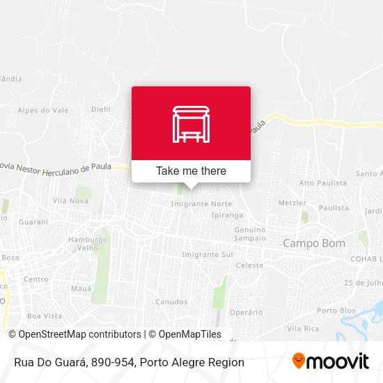 Rua Do Guará, 890-954 map