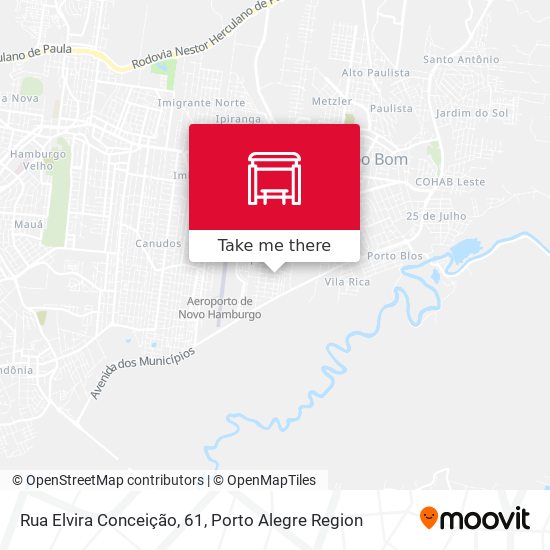 Rua Elvira Conceição, 61 map