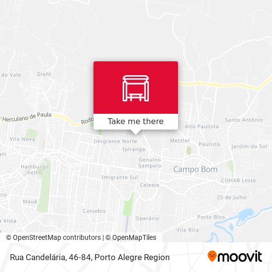Rua Candelária, 46-84 map