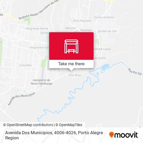 Avenida Dos Municipios, 4006-4026 map