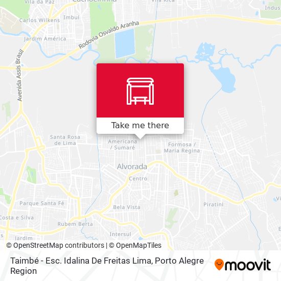 Taimbé - Esc. Idalina De Freitas Lima map