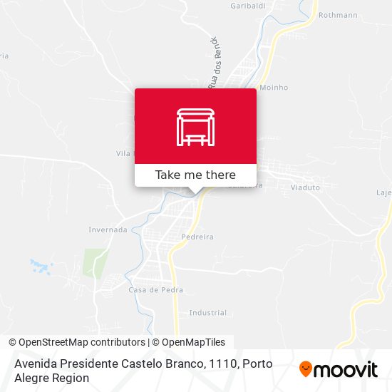 Avenida Presidente Castelo Branco, 1110 map
