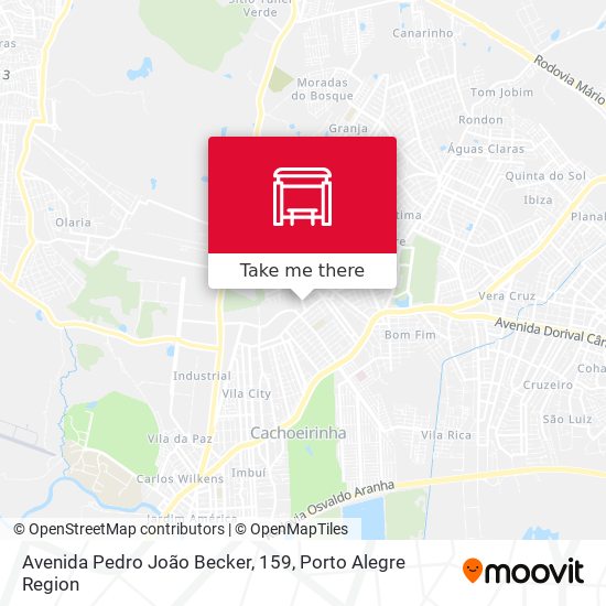 Avenida Pedro João Becker, 159 map