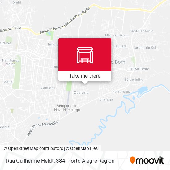Rua Guilherme Heldt, 384 map
