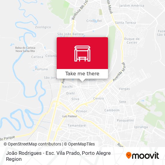 João Rodrigues - Esc. Vila Prado map