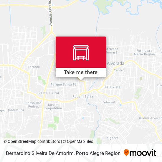 Bernardino Silveira De Amorim map