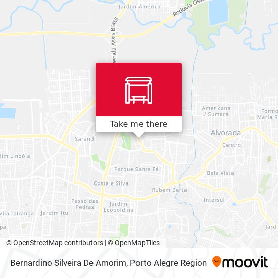 Bernardino Silveira De Amorim map