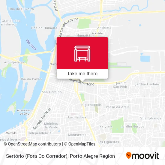 Sertório (Fora Do Corredor) map