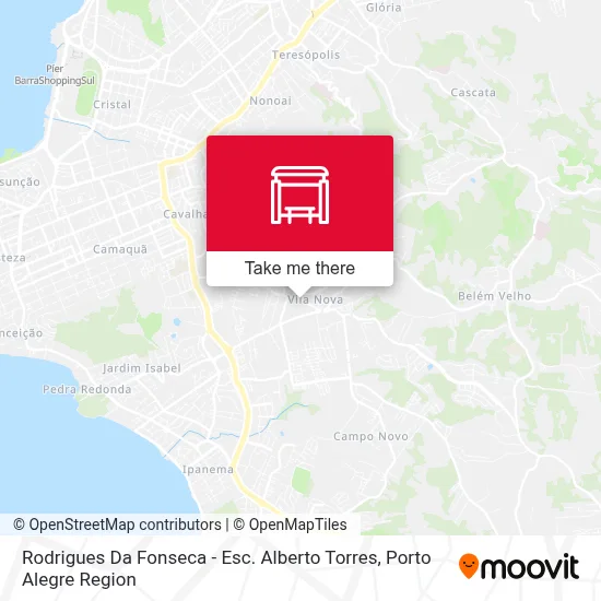 Rodrigues Da Fonseca - Esc. Alberto Torres map