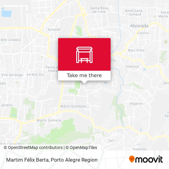 Martim Félix Berta map