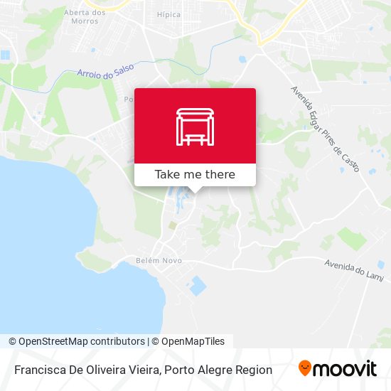 Francisca De Oliveira Vieira map