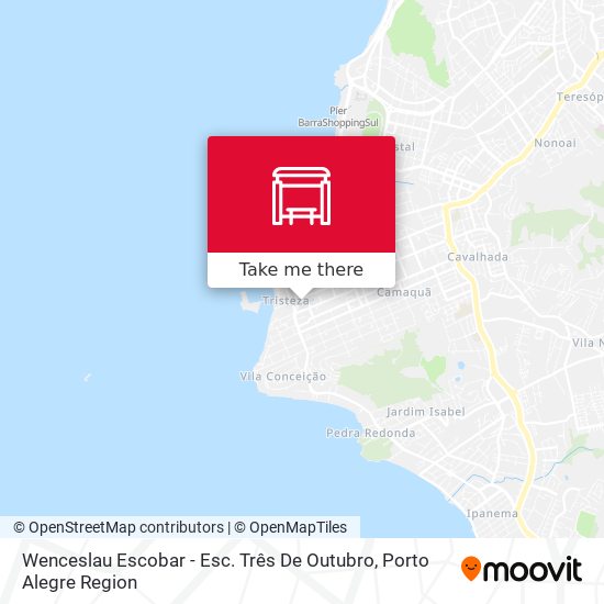 Wenceslau Escobar - Esc. Três De Outubro map