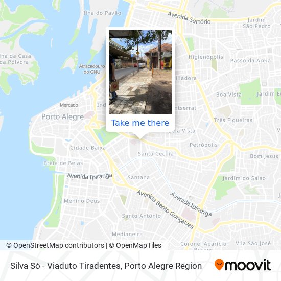 Silva Só - Viaduto Tiradentes map