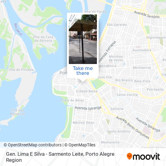 Mapa Gen. Lima E Silva - Sarmento Leite