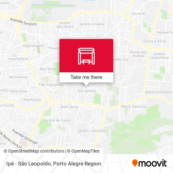 Ipê - São Leopoldo map