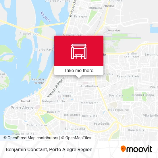 Benjamin Constant map