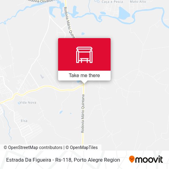 Estrada Da Figueira - Rs-118 map