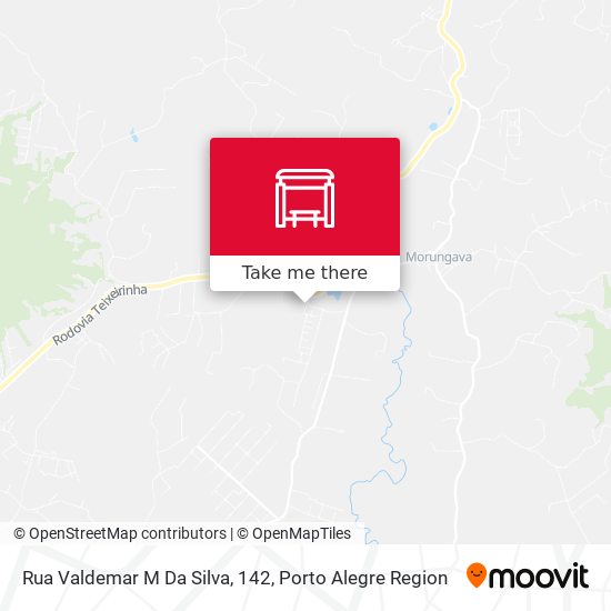 Rua Valdemar M Da Silva, 142 map