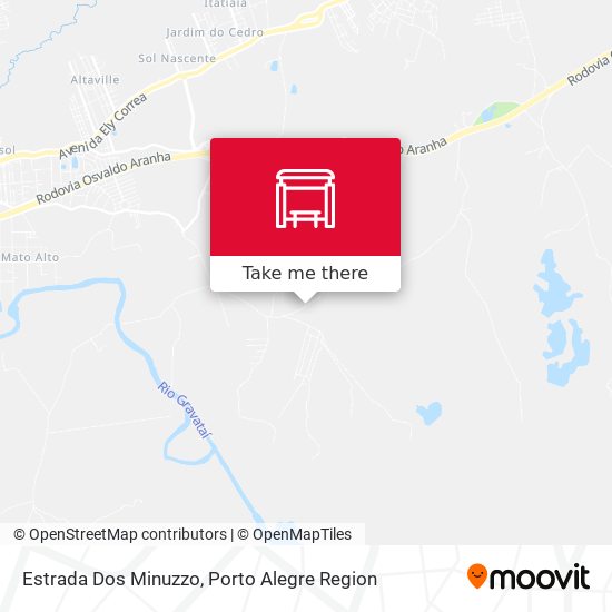 Estrada Dos Minuzzo map