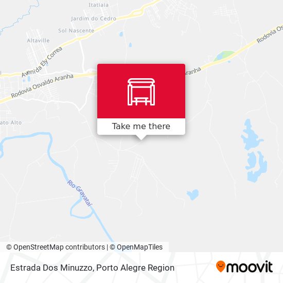 Estrada Dos Minuzzo map