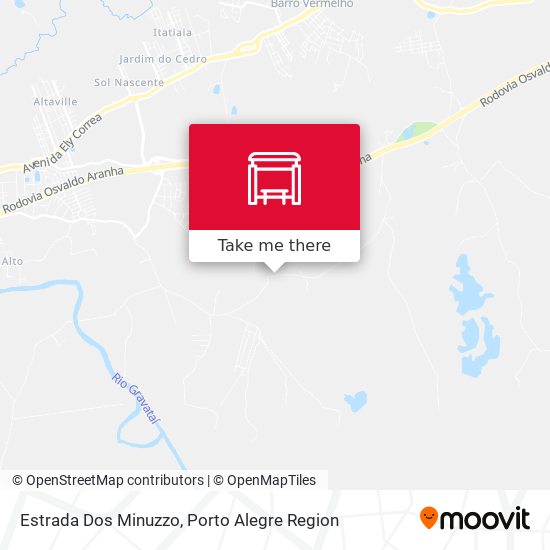 Estrada Dos Minuzzo map